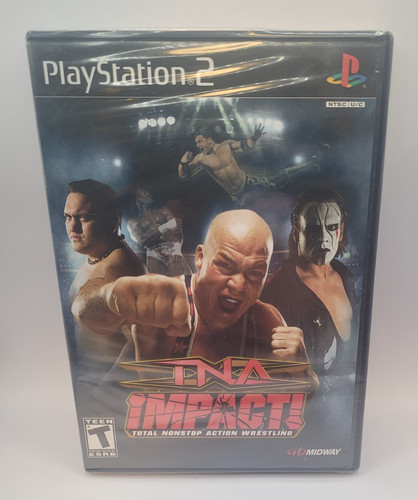 Tna impact ps2 factory sealed - tna,
